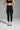 7/8 Soft Forme Wrap Waist Legging - Monochrome Black