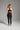 Soft Forme Wrap Waist Legging - Monochrome Black