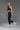 Soft Forme Wrap Waist Legging - Nautical Navy with White Piping