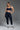 Soft Forme Wrap Waist Legging - Nautical Navy with White Piping