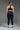 Soft Forme Wrap Waist Legging - Nautical Navy with White Piping