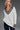 Cableknit V Neck Sweater - Vanilla Whip
