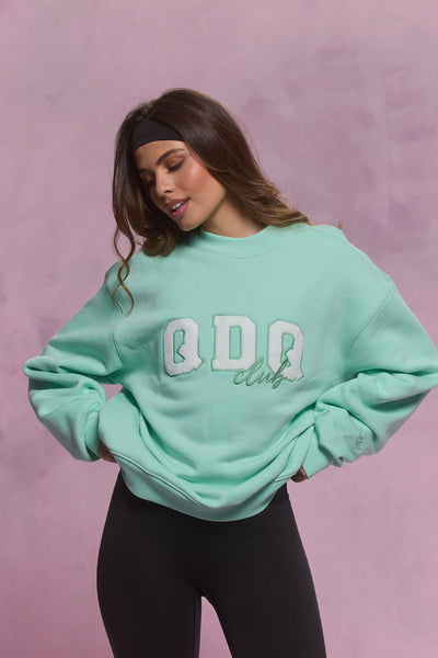 QDQ Club Sweatshirt - Mint Green