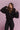 Cropped Full Zip Sweatshirt - Jet Black
