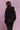 Cropped Full Zip Sweatshirt - Jet Black