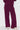Soft Luxe Wide Leg Pant - Cherry
